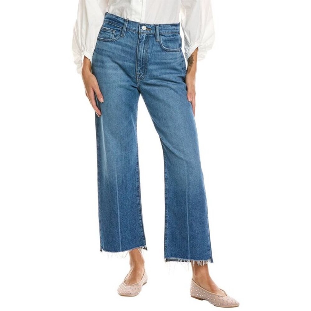 Frame‎ Denim Le Jane Crop in Mariner Clean Wash Size 31 Blue
